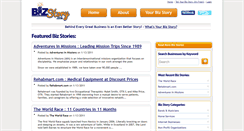 Desktop Screenshot of bizstory.com